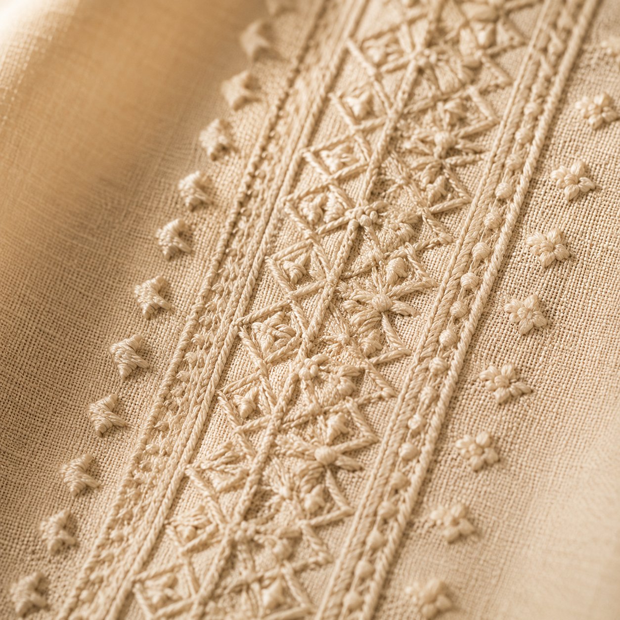 Embroidery detail